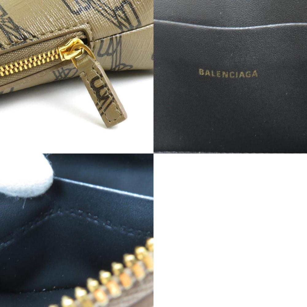 Brown Leather Balenciaga Clutch