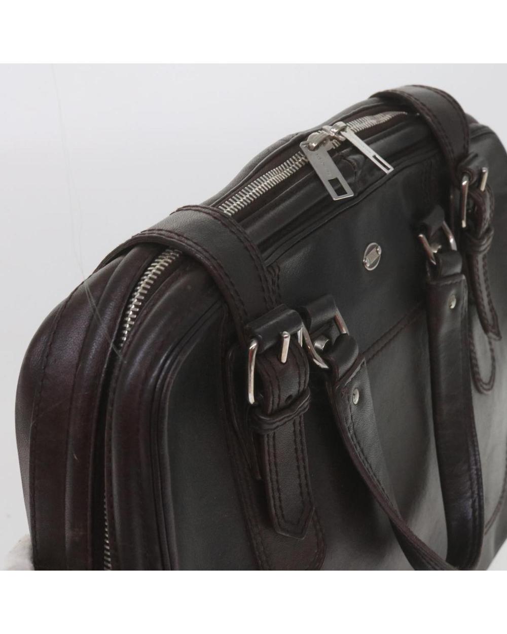 Brown Leather Balenciaga Briefcase