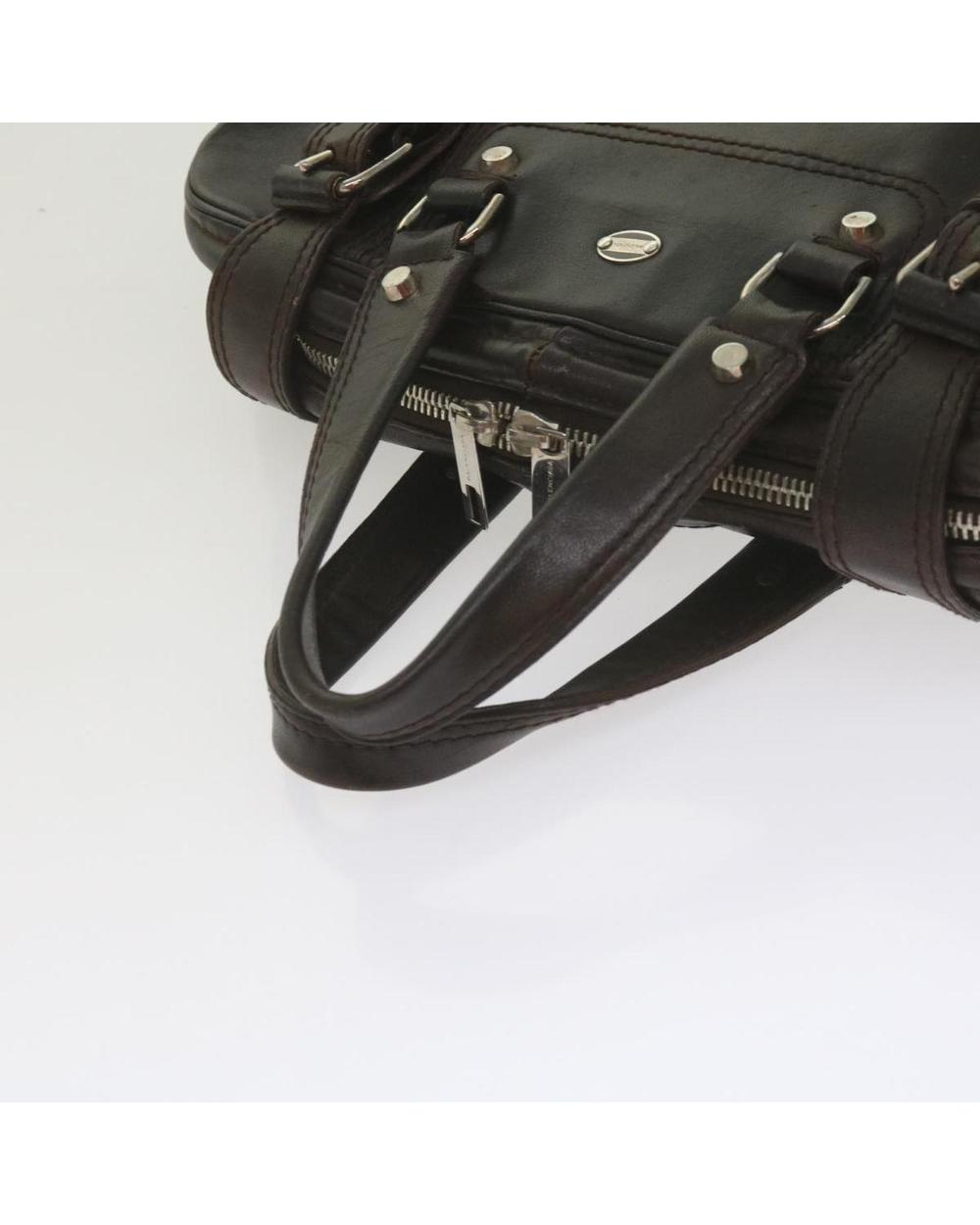 Brown Leather Balenciaga Briefcase