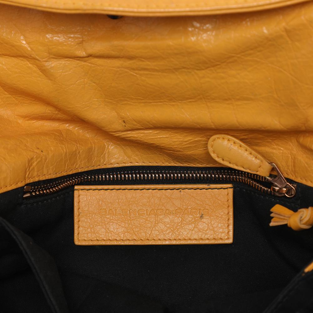 Brown Leather Balenciaga Clutch