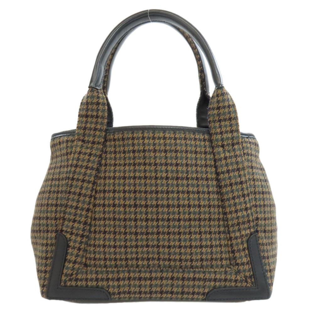 Brown Wool Balenciaga Cabas