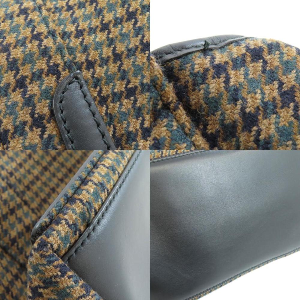 Brown Wool Balenciaga Cabas