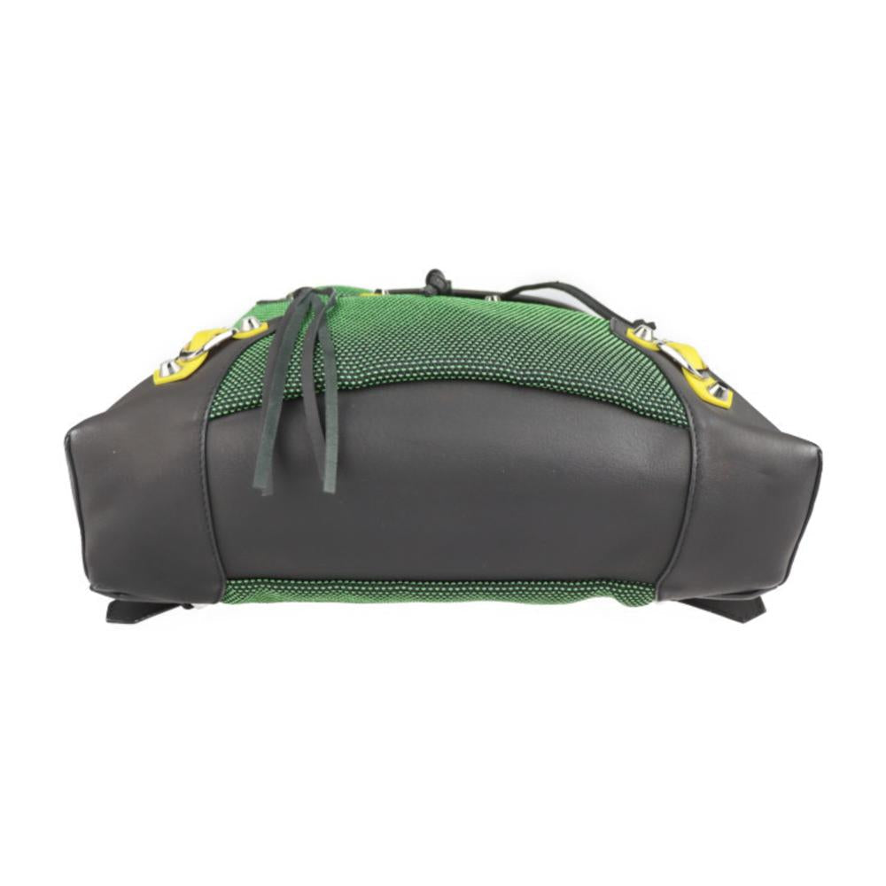Green Fabric Balenciaga Backpack