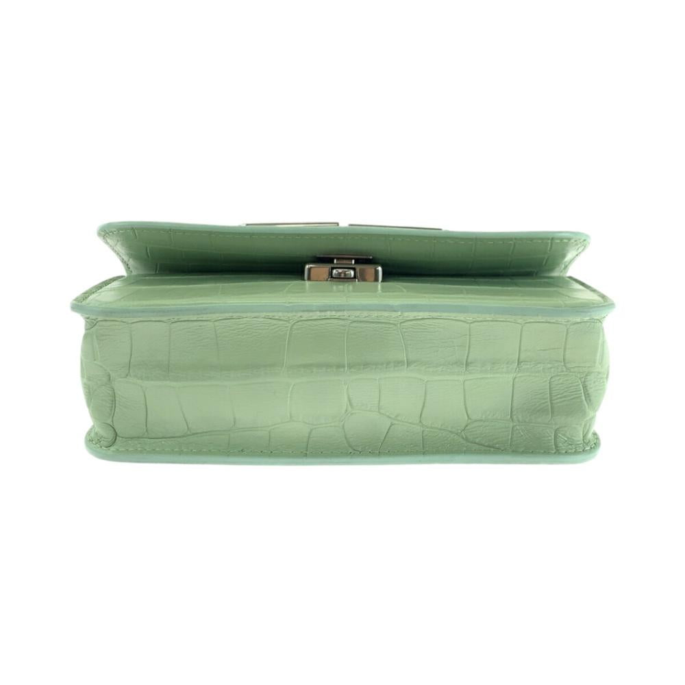 Green Leather Balenciaga Shoulder Bag