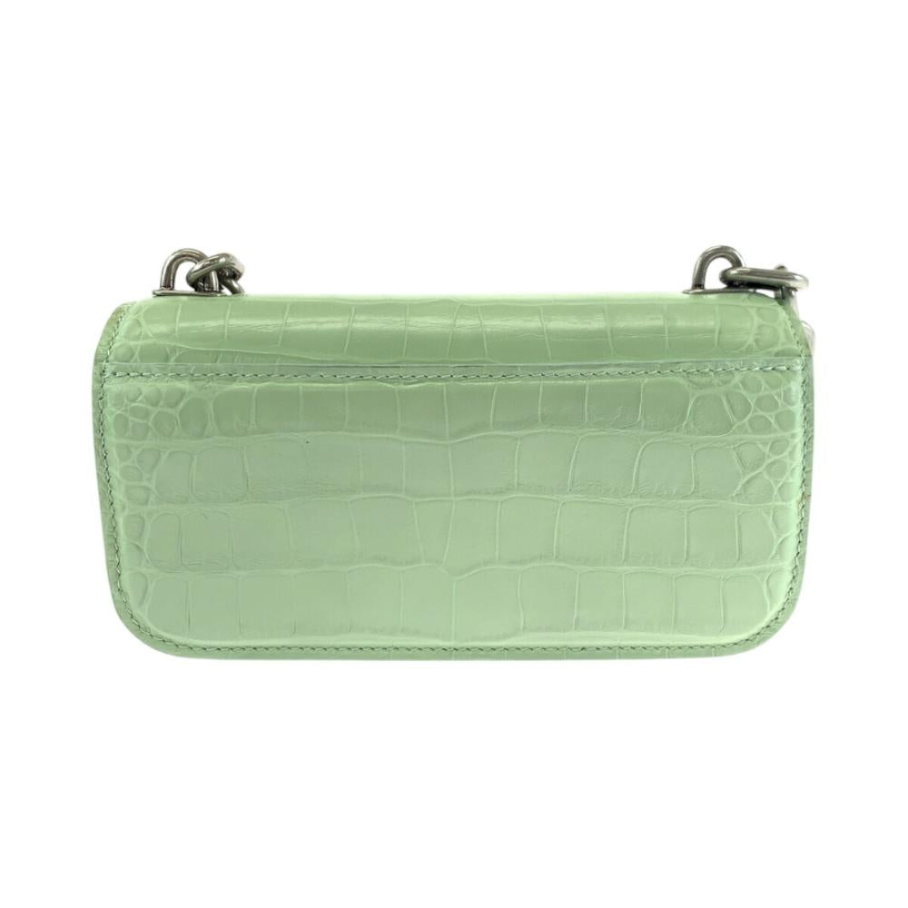 Green Leather Balenciaga Shoulder Bag