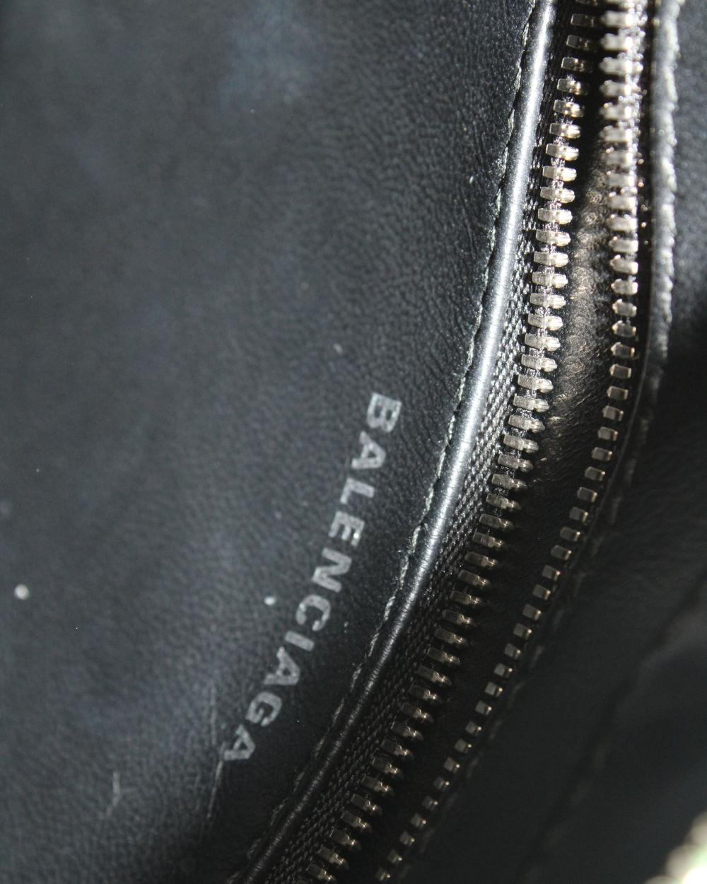 Green Leather Balenciaga Handbag