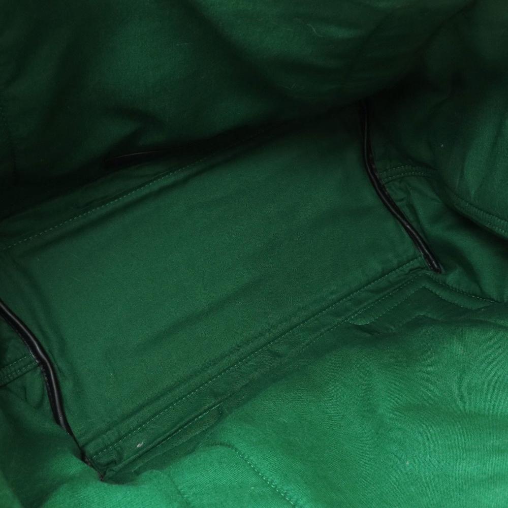 Green Wool Balenciaga Cabas