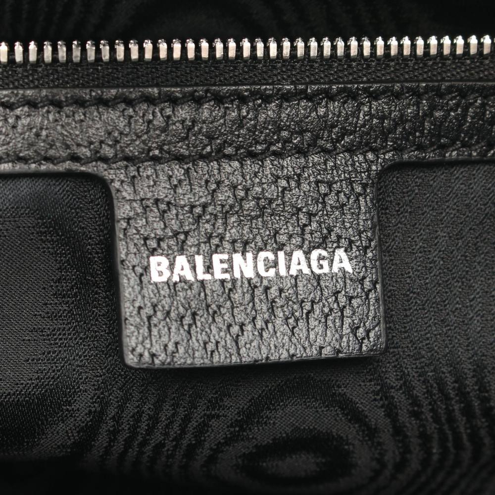 Grey Canvas Balenciaga Tote