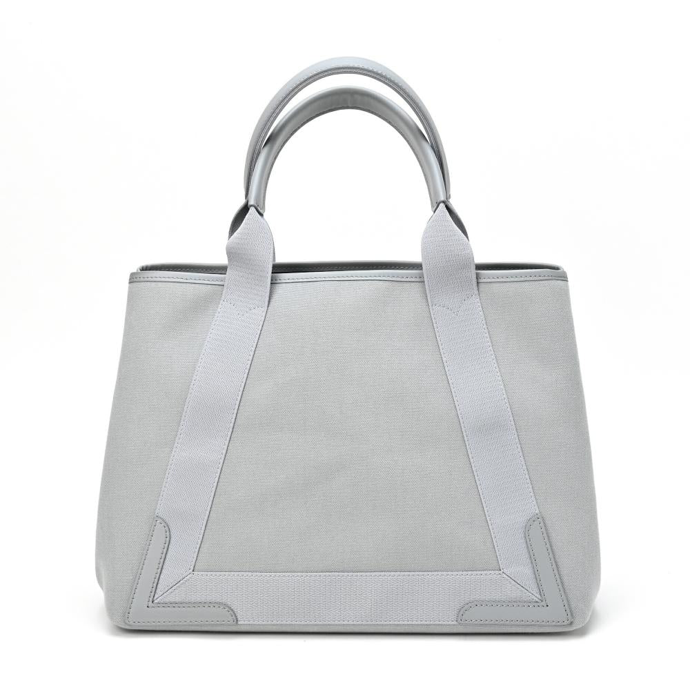 Grey Canvas Balenciaga Cabas