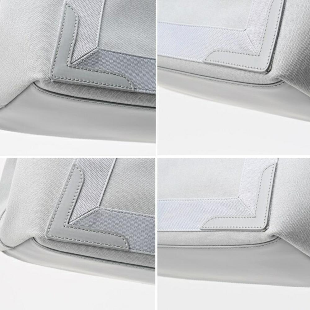 Grey Canvas Balenciaga Cabas