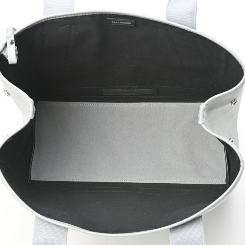 Grey Canvas Balenciaga Cabas