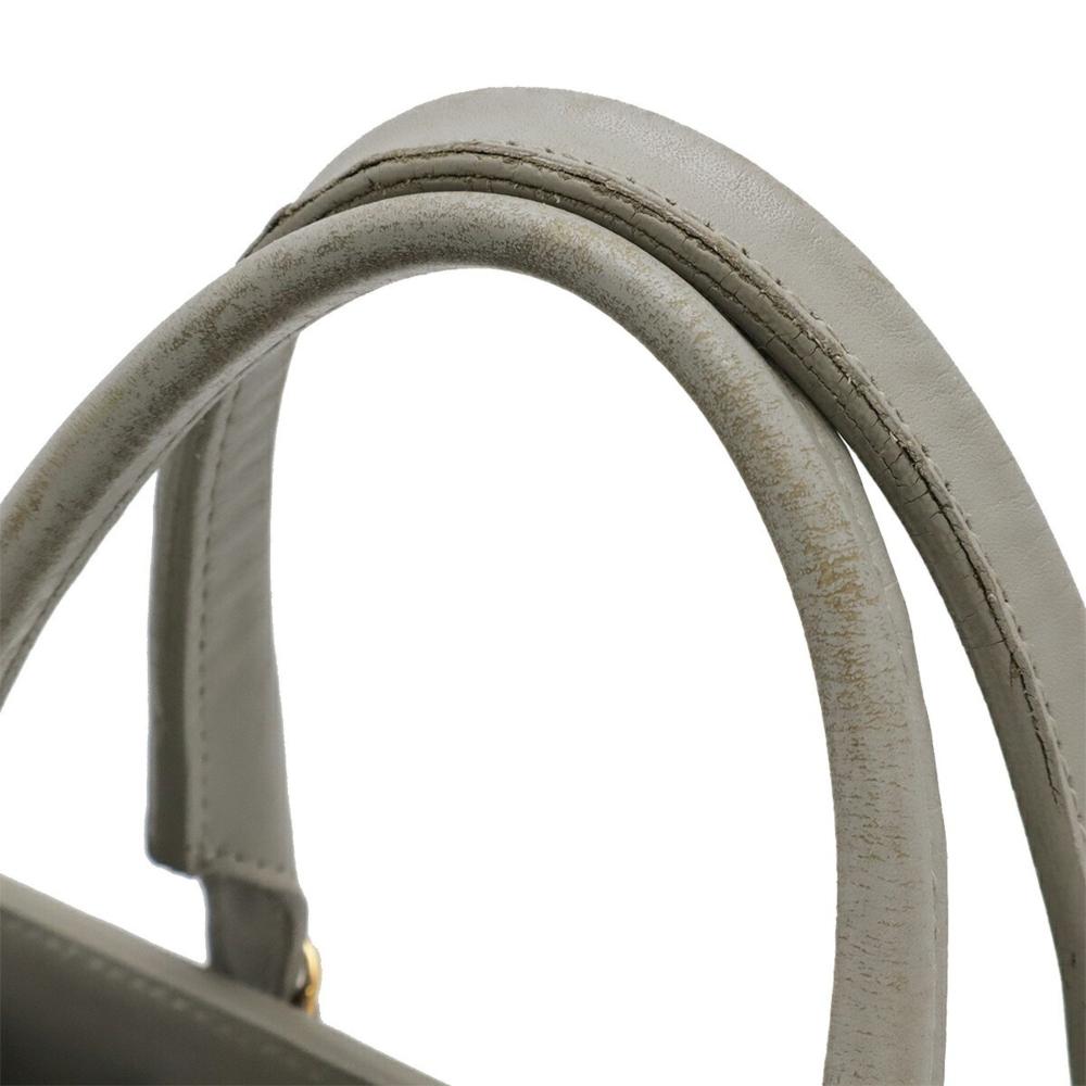 Grey Fabric Balenciaga Tote