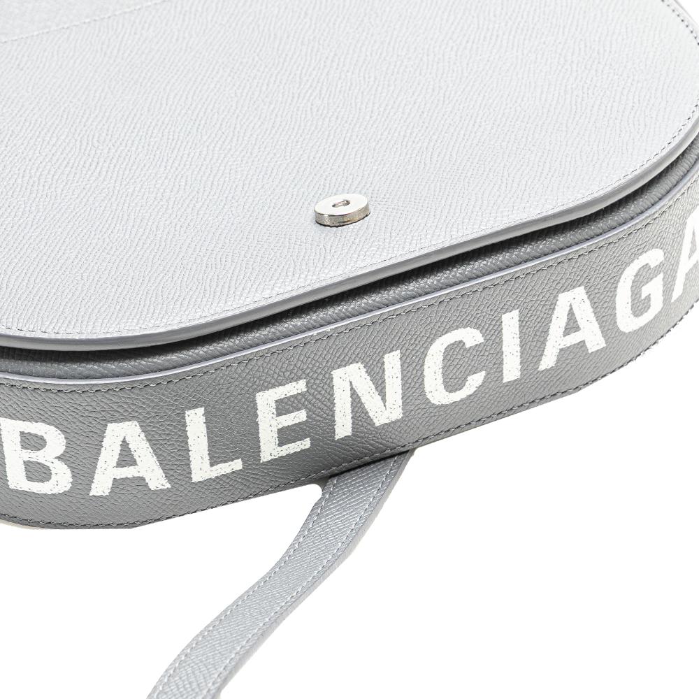 Grey Leather Balenciaga Day