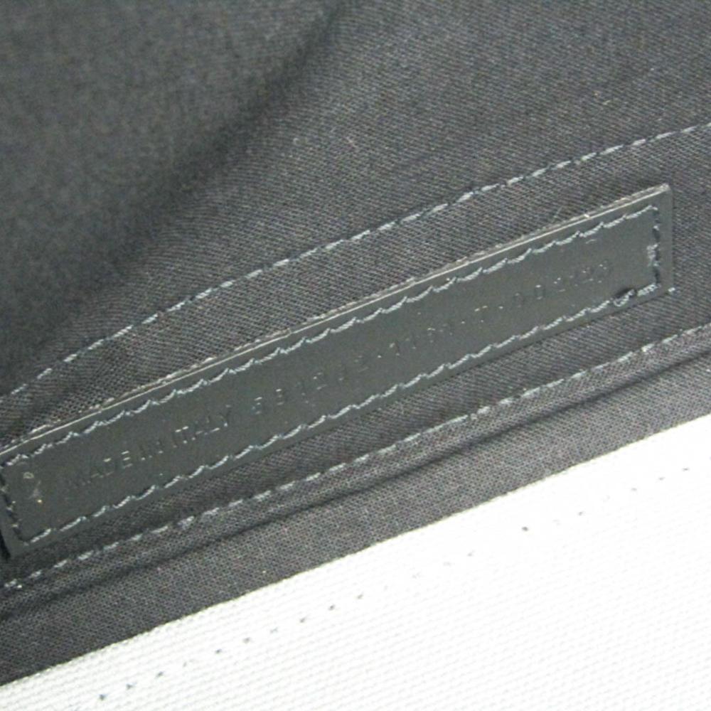 Grey Leather Balenciaga Cabas