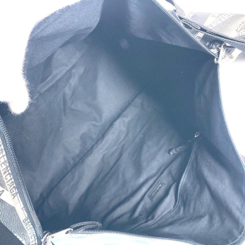 Grey Leather Balenciaga Travel Bag