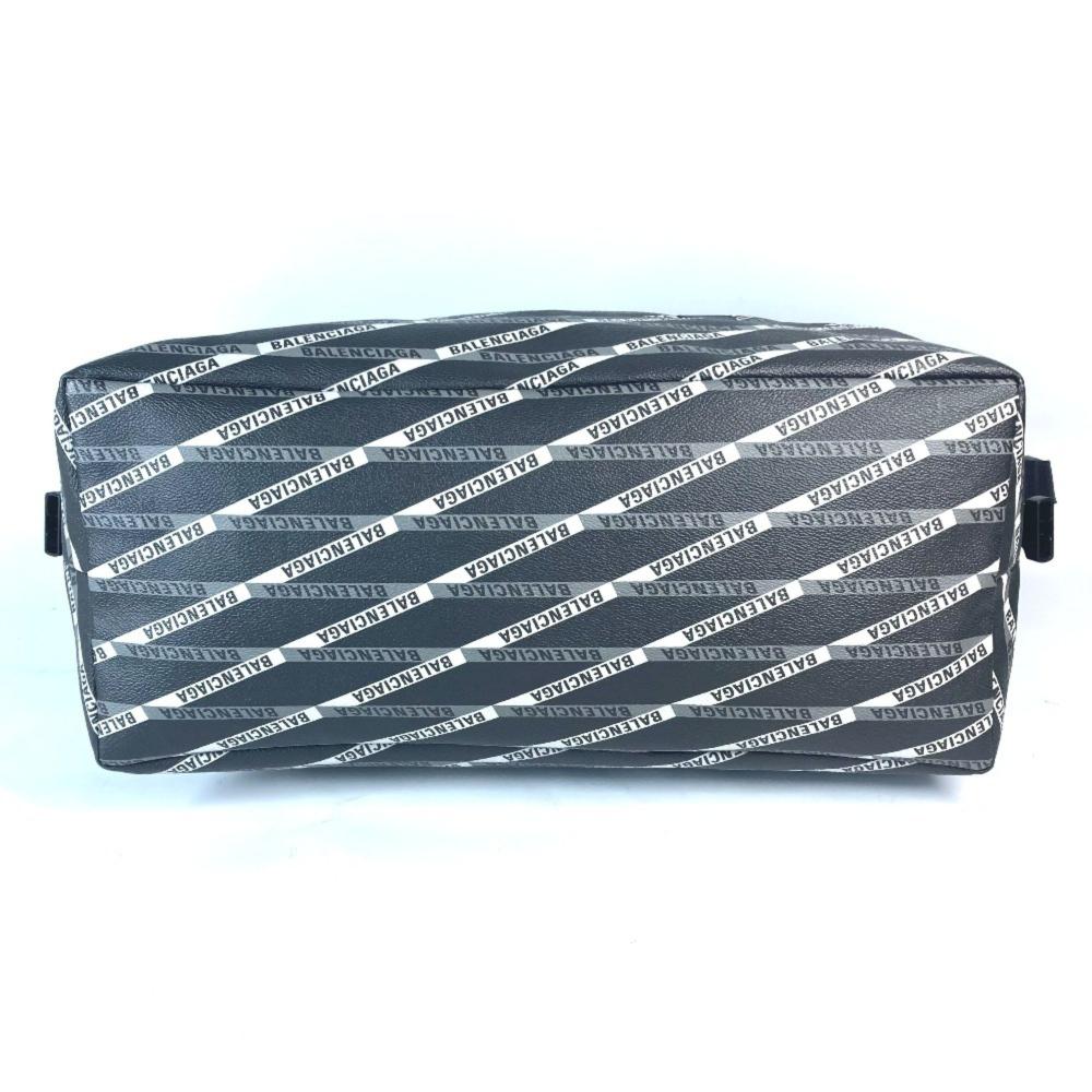 Grey Leather Balenciaga Travel Bag