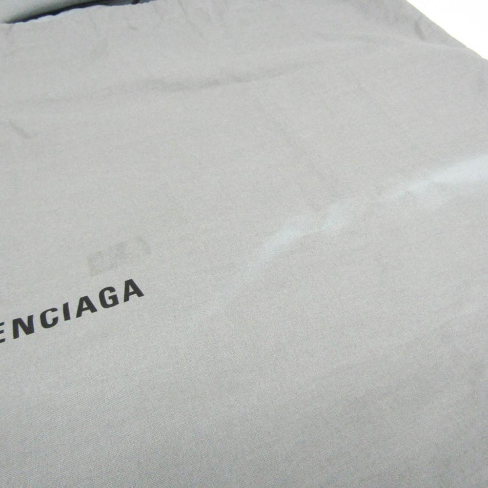 Grey Leather Balenciaga Cabas