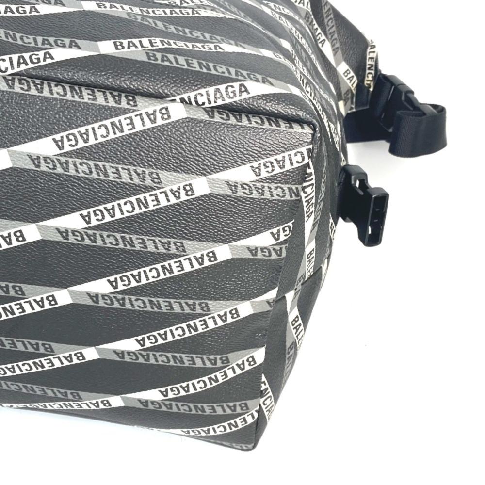 Grey Leather Balenciaga Travel Bag
