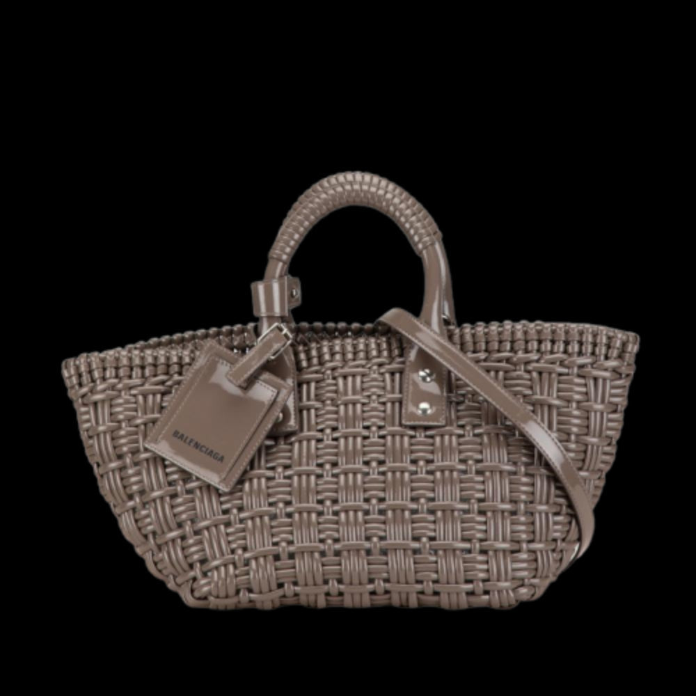 Grey Plastic Balenciaga Handbag