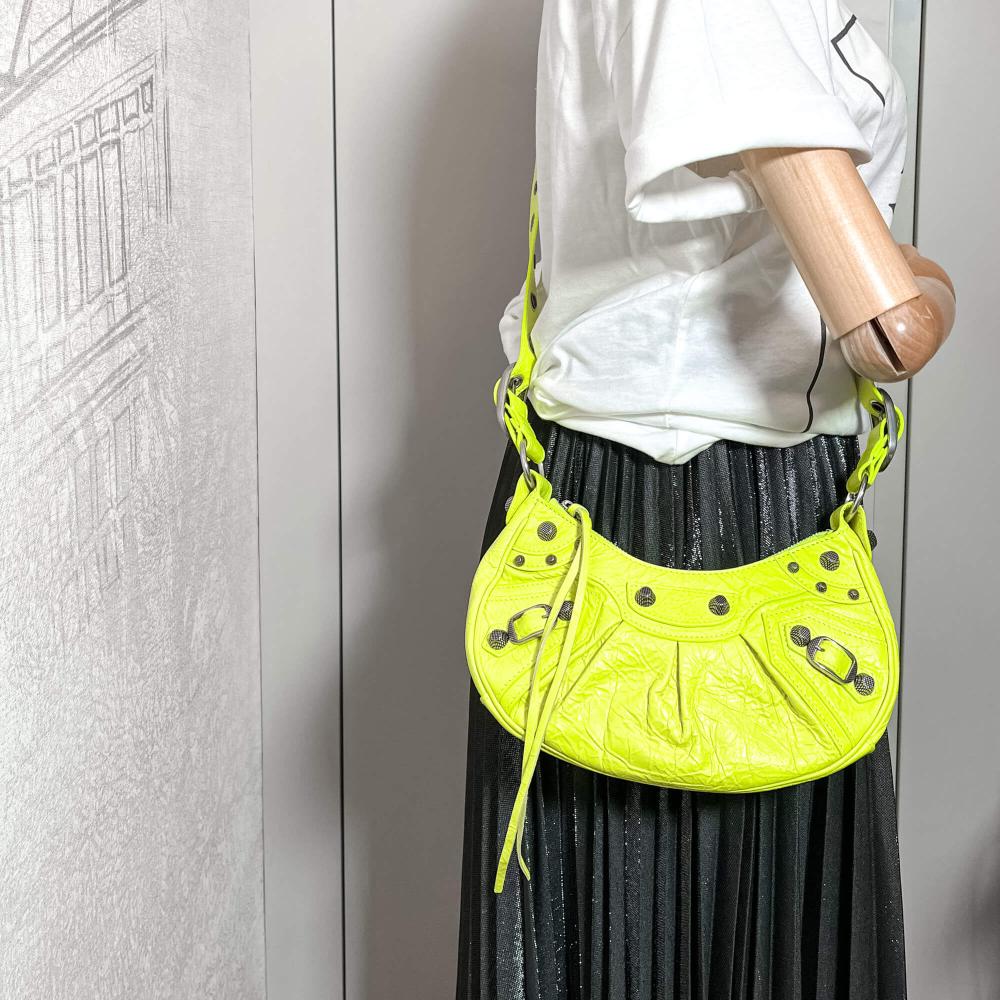 Multicolor Leather Balenciaga Shoulder Bag