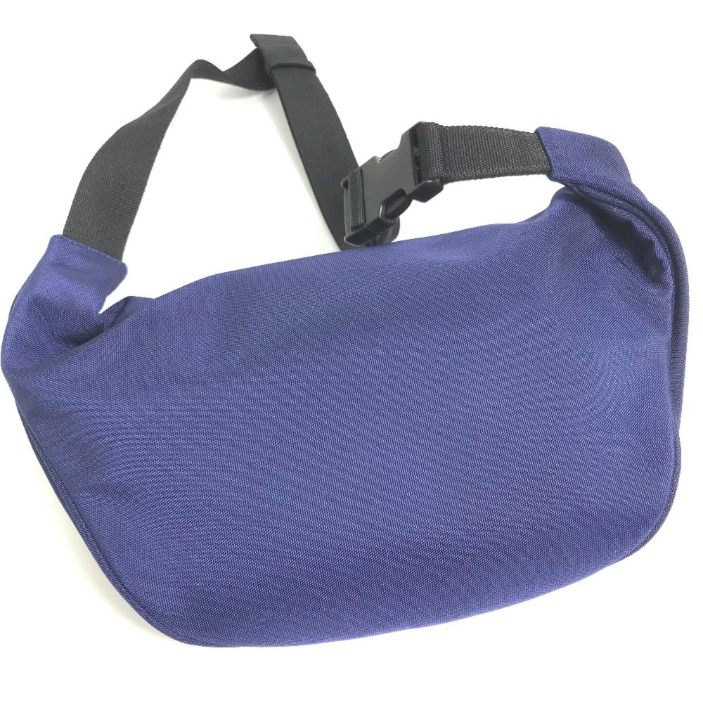 Navy Fabric Balenciaga Shoulder Bag
