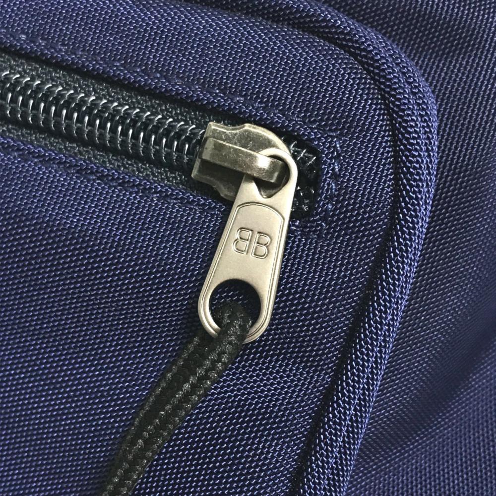 Navy Fabric Balenciaga Shoulder Bag