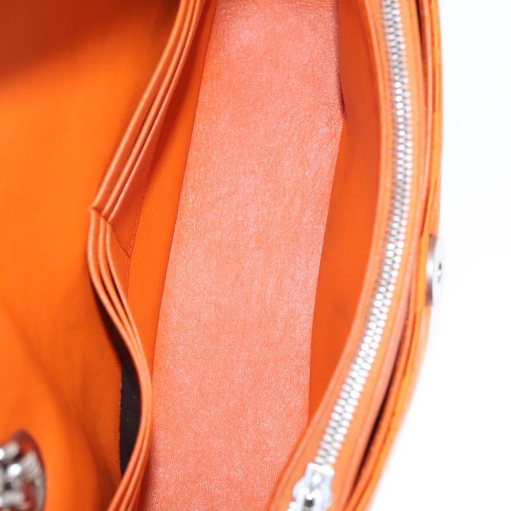 Orange Fabric Balenciaga Shoulder Bag