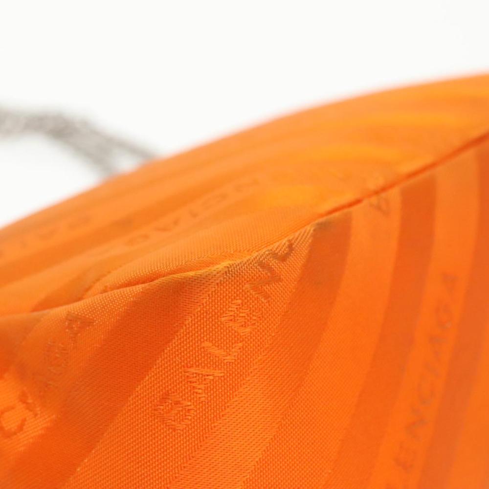 Orange Leather Balenciaga Shoulder Bag
