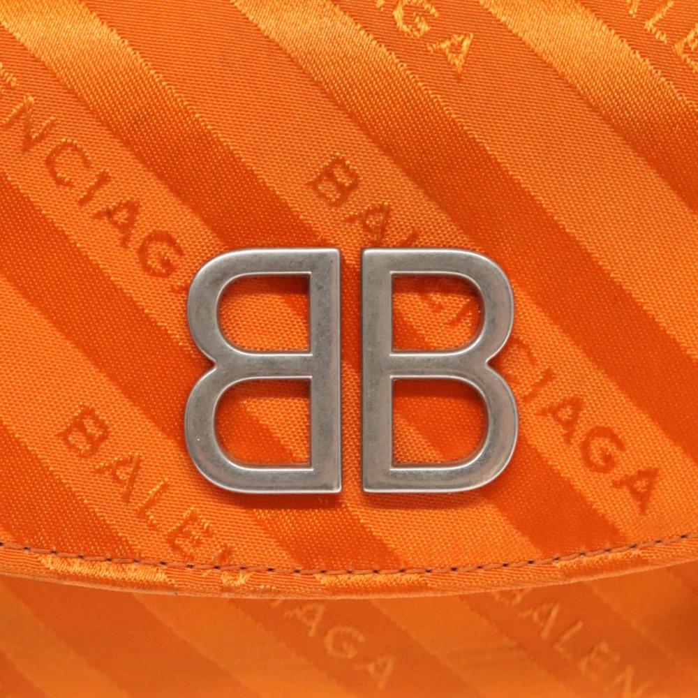 Orange Leather Balenciaga Shoulder Bag