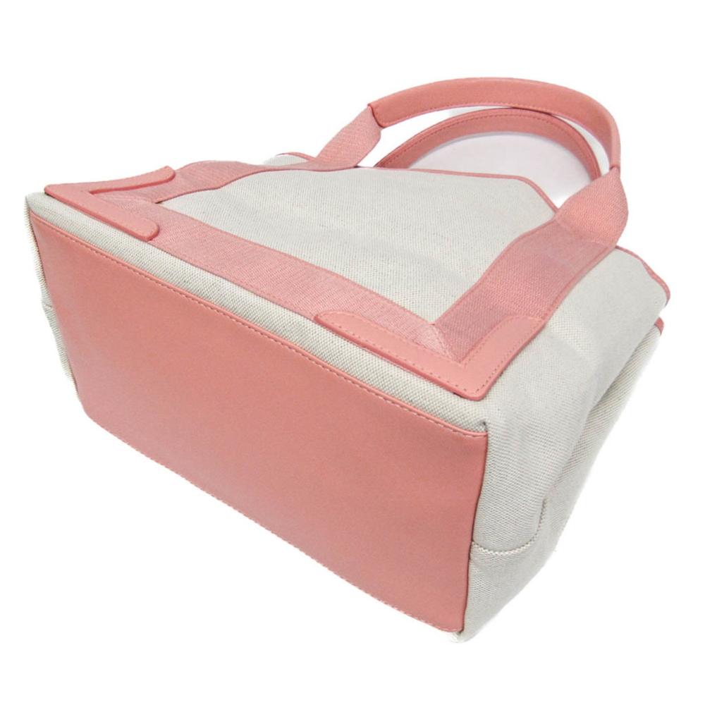 Pink Canvas Balenciaga Cabas