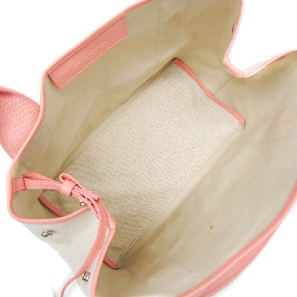 Pink Canvas Balenciaga Cabas