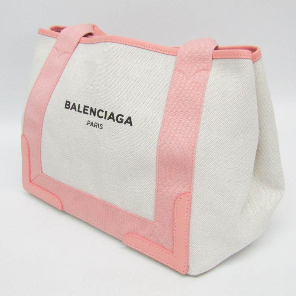 Pink Canvas Balenciaga Cabas