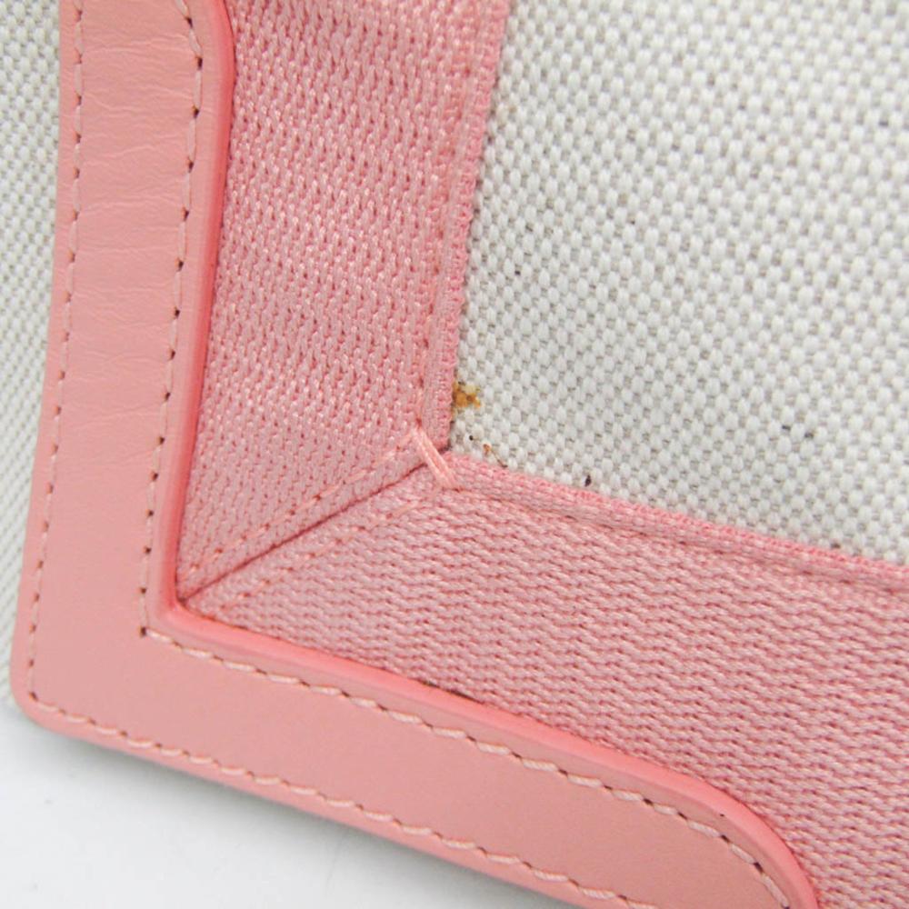 Pink Canvas Balenciaga Cabas