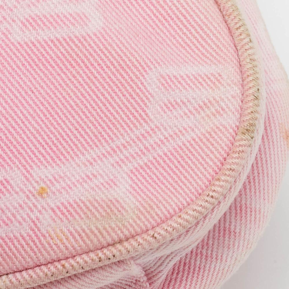 Pink Denim Balenciaga Shoulder Bag