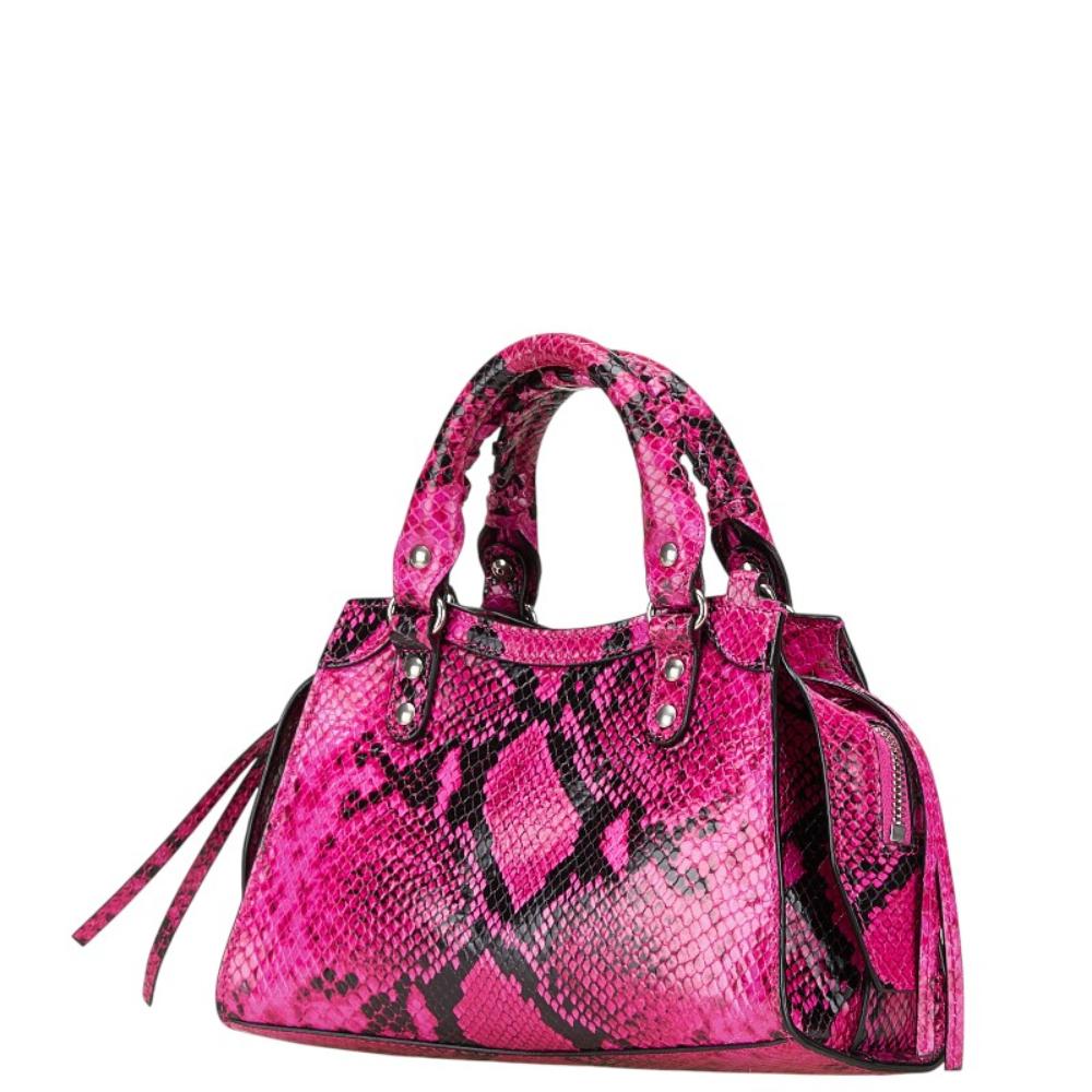 Pink Fabric Balenciaga City