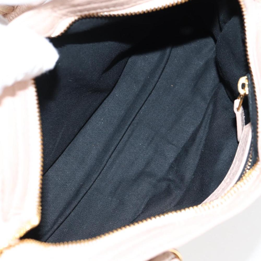 Pink Leather Balenciaga City