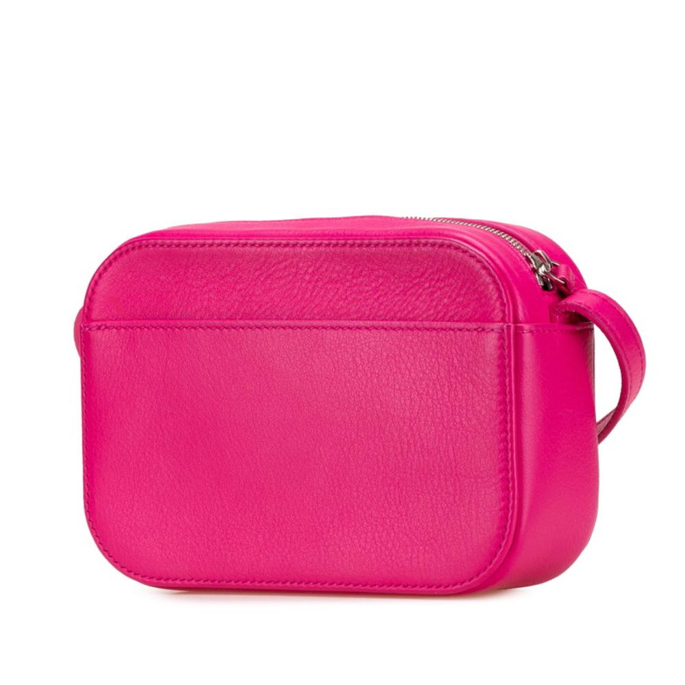 Pink Leather Balenciaga Crossbody Bag