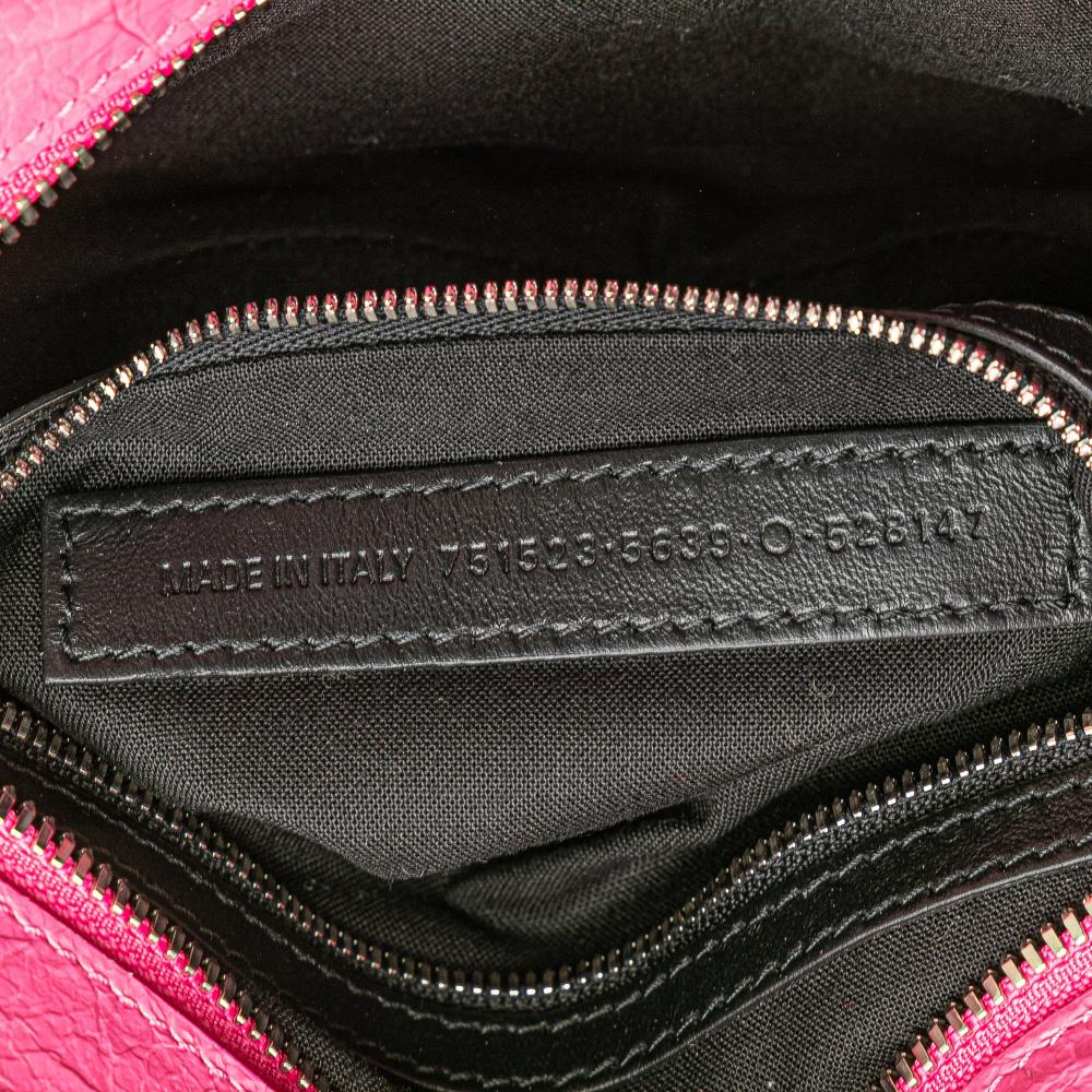 Pink Leather Balenciaga Handbag