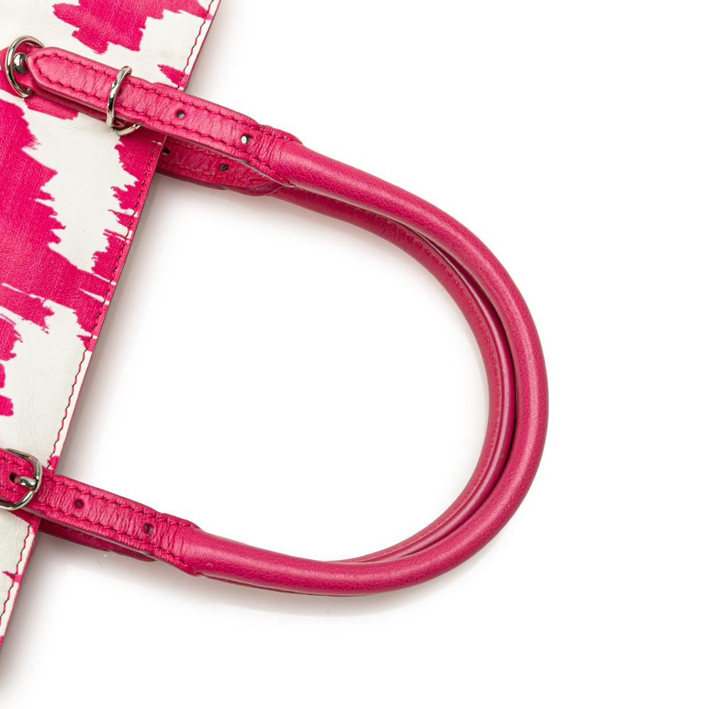 Pink Leather Balenciaga Papier