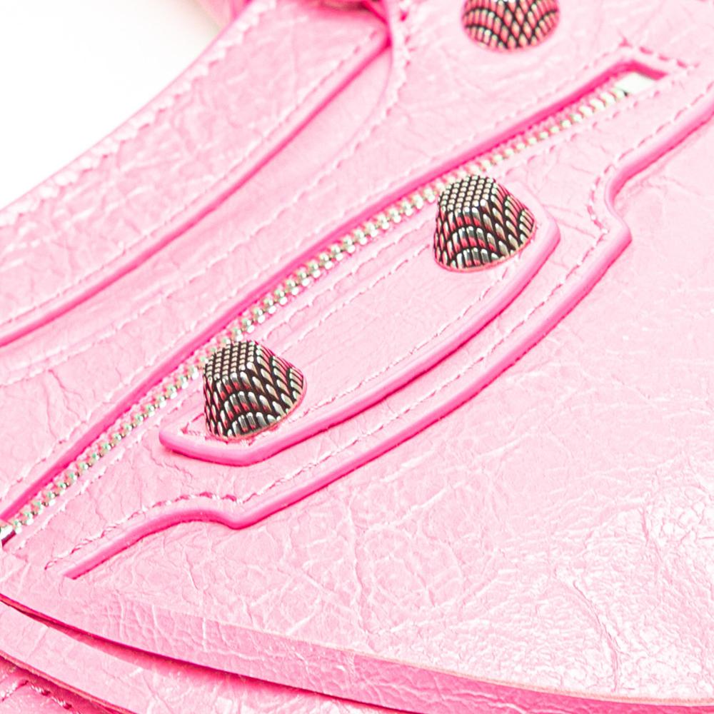 Pink Leather Balenciaga Handbag