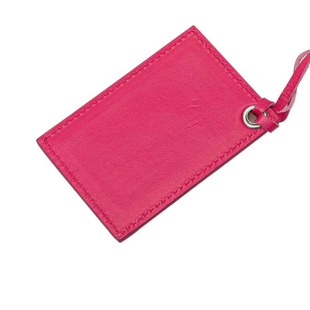 Pink Leather Balenciaga Papier
