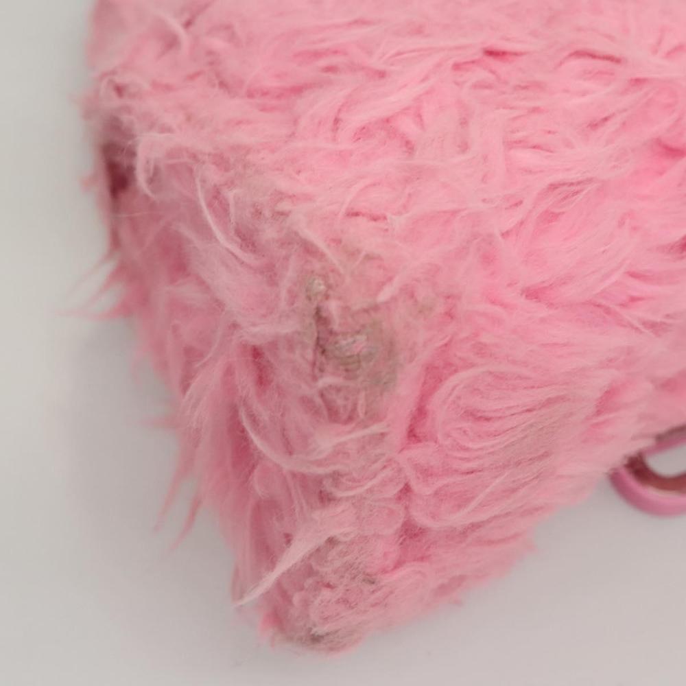 Pink Wool Balenciaga Handbag