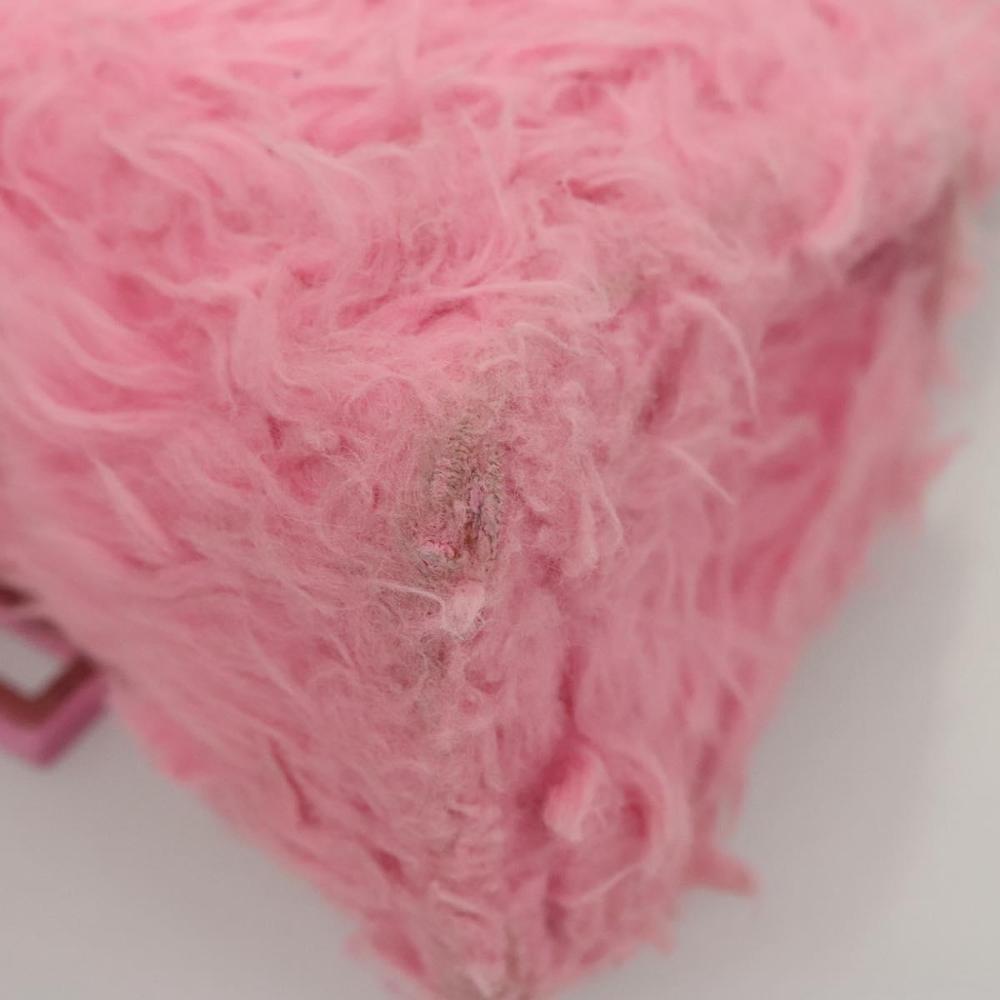 Pink Wool Balenciaga Handbag