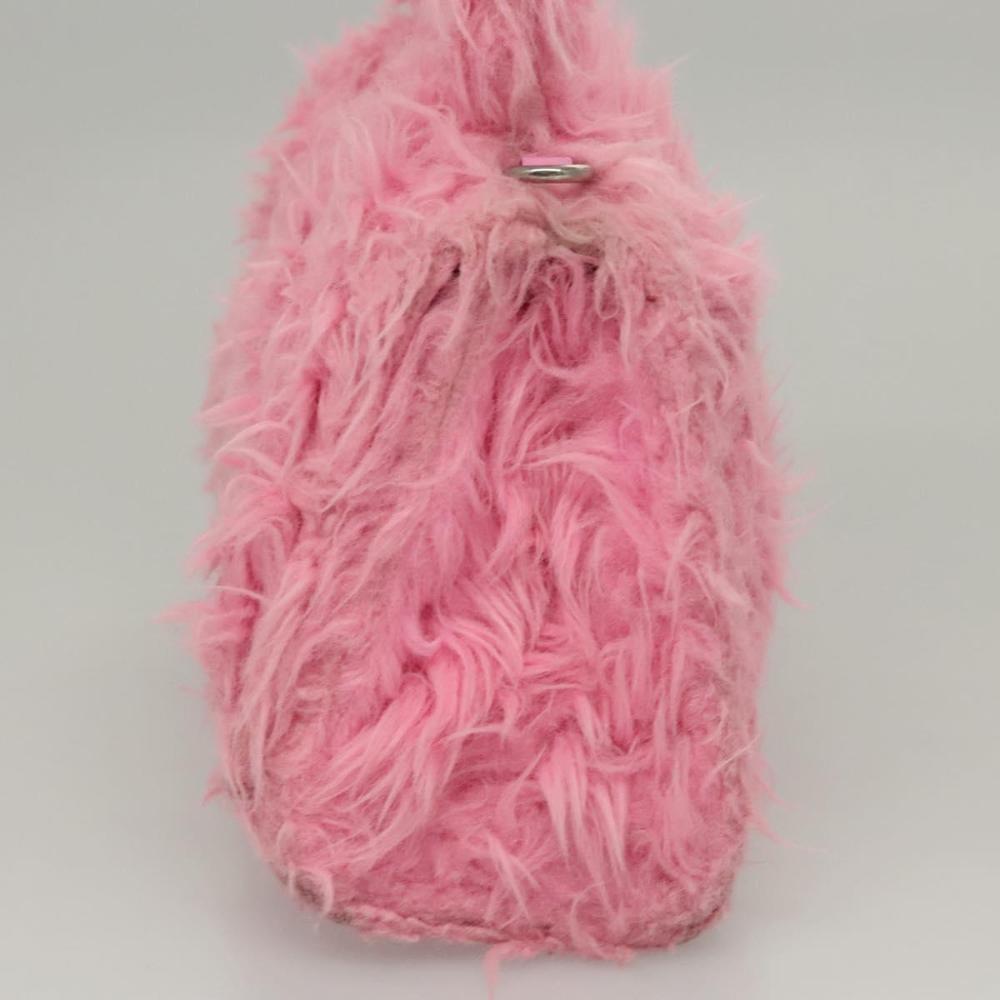 Pink Wool Balenciaga Handbag