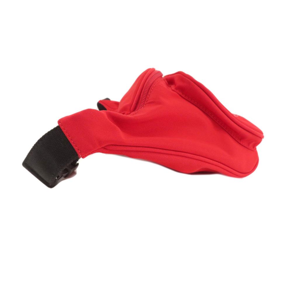 Red Canvas Balenciaga Crossbody Bag