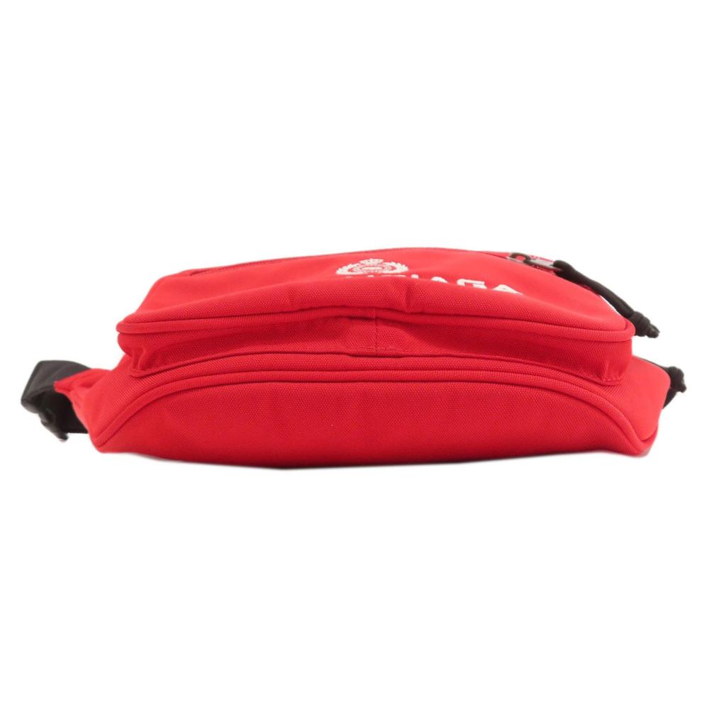 Red Canvas Balenciaga Crossbody Bag