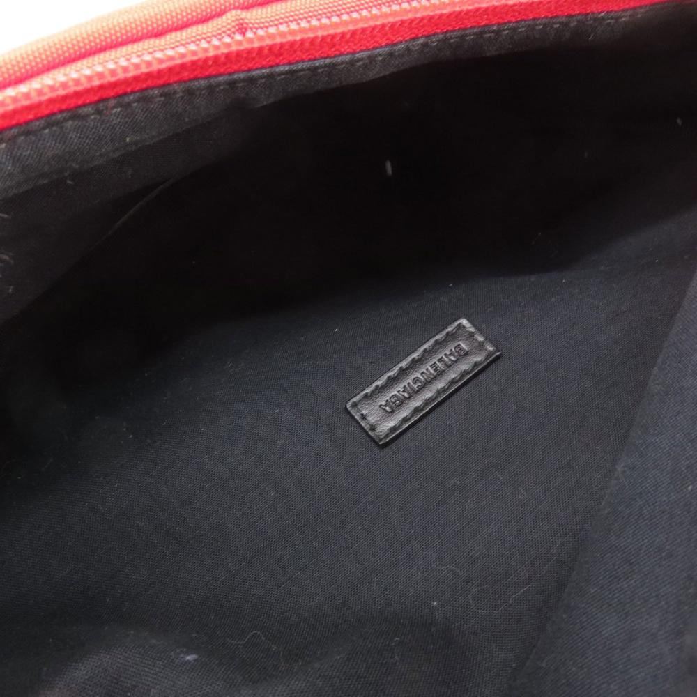 Red Canvas Balenciaga Crossbody Bag
