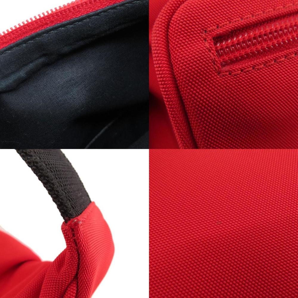 Red Canvas Balenciaga Crossbody Bag