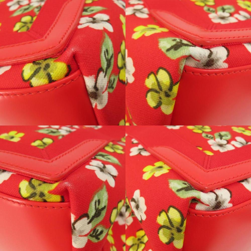 Red Fabric Balenciaga Cabas