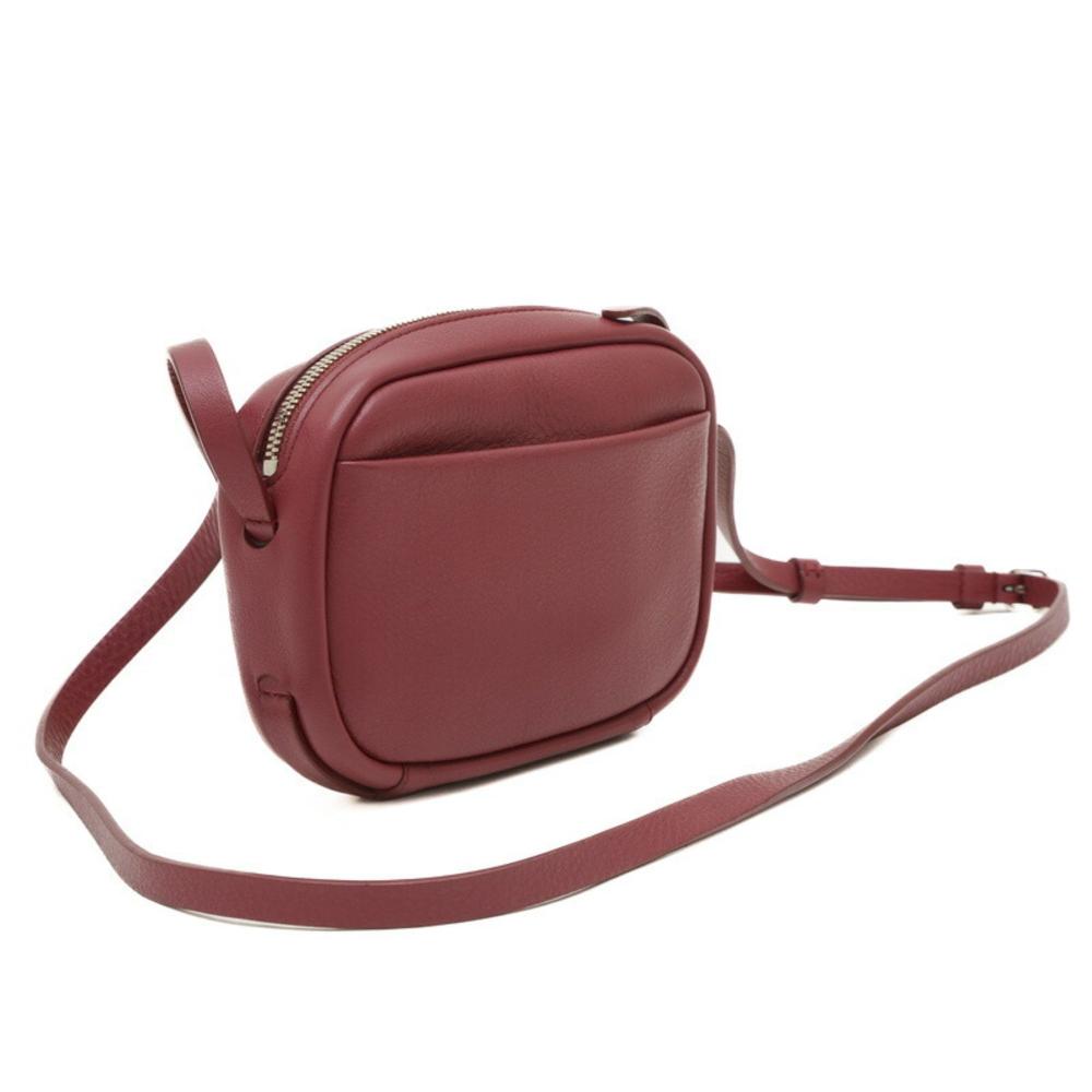 Red Leather Balenciaga Crossbody Bag